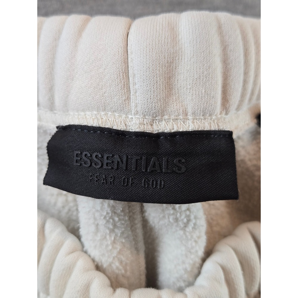Fear of God Essentials Sweatpants Mens L Cream State Graphic Joggers Athleisure - Picture 6 of 16